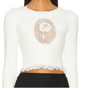 Lyon Knit Top For Love & Lemons